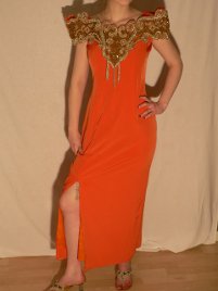 Robe algérienne orange